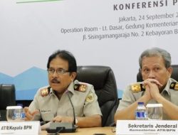 Menteri ATR Minta Pemerintah Daerah Genjot BPHTB Percepatan Sertifikasi Tanah