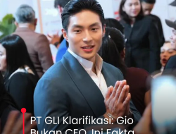 PT GLI Klarifikasi: Giorgio Antonio Bukan CEO Perusahaan, Ini Pekerjaan Yang Sebenarnya