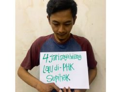4 Jari Tangan Hilang Lalu Di PHK, Nasib Dari Seorang Buruh Giri Pamungkas