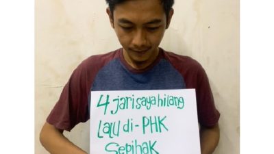 4 Jari Tangan Hilang Lalu Di PHK, Nasib Dari Seorang Buruh Giri Pamungkas