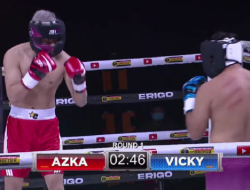 Hasil Tinju Vicky Prasetyo Vs Azka, Vicky Jungkir Balik