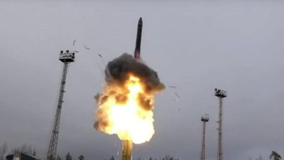 Seru! Rusia Tembakan Rudal Hipersonik Pertama Kali ke Ukraina