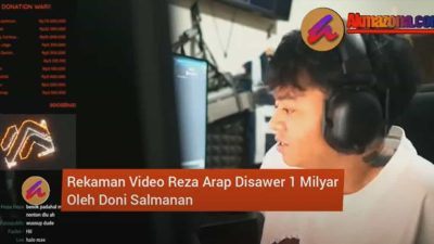 Video Reza Arap Disawer Doni Salmanan, Kini Diperiksa Bareskrim