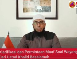 Khalid Basalamah Klarifikasi dan Minta Maaf Soal Wayang, Begini Kronologinya