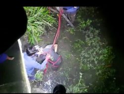 Pemabuk Terjebur Di Sungai, Awalnya Dikira Mayat